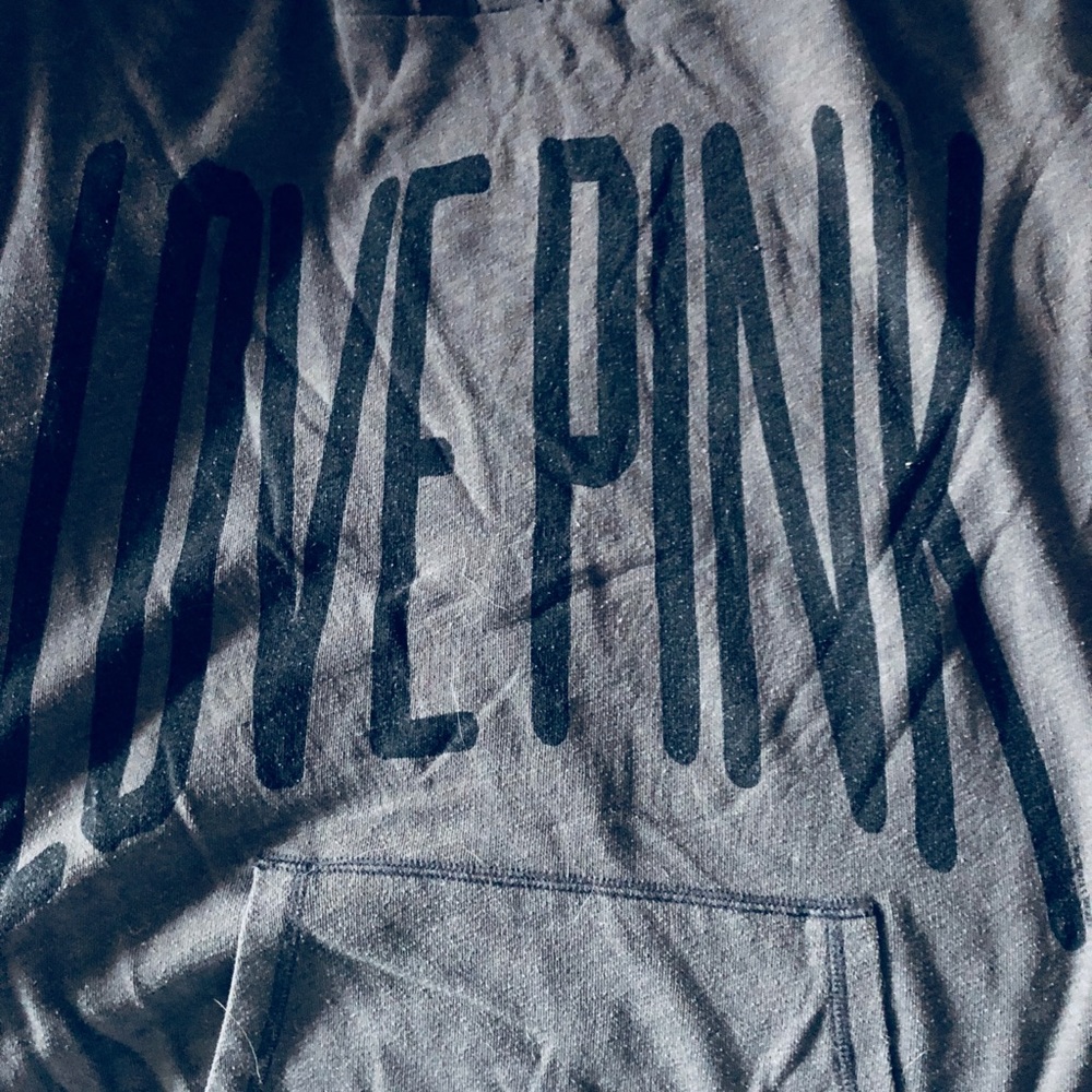 VS pink grey hoodie. 💕🎀
